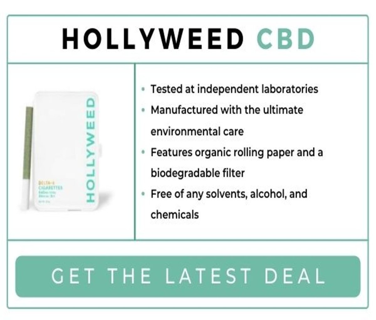 Hollyweed CBD - Strongest Delta 8 THC Cigarettes Made With Premium Delta 8 Flower