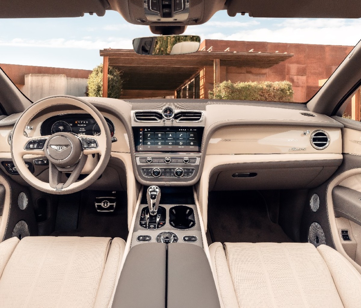 Front interior of 2023 Bentley Bentayga Extended Wheelbase