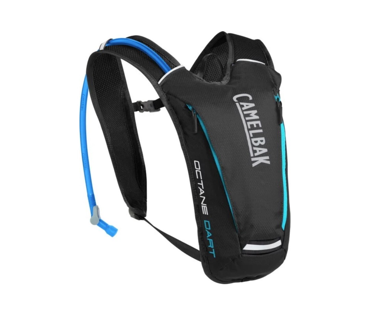 Strap on the Octane hydration pack from CamelBak to sip water on the go.