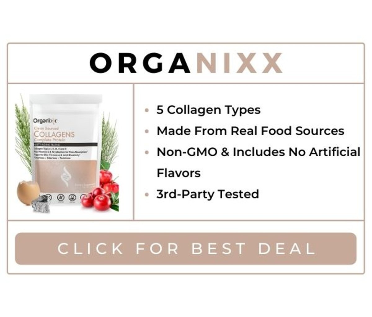 Organixx: Popular Brain Vitamins For Memory & Dynamic Brain Function