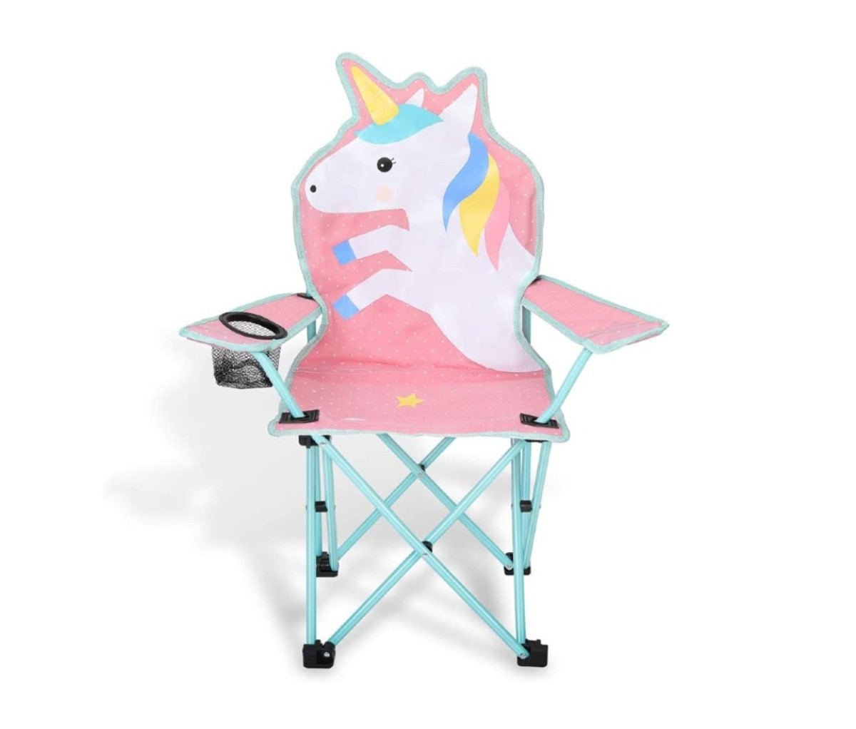 Foldable unicorn kid chair 
