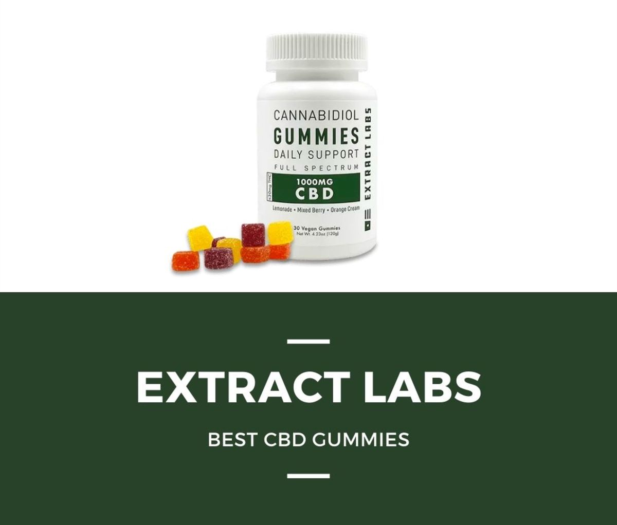 6. Extract Labs – Best Anti-Inflammatory Gummies