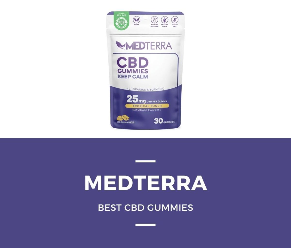 7. Medterra CBD – Best Wellness Gummies