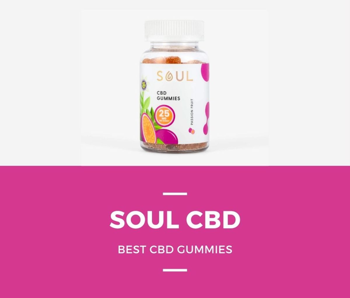 10. Soul CBD – Best Zero THC Gummies