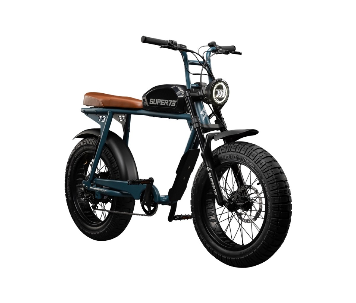 The SUPER73 S2 e-moped brings retro style to the streets.