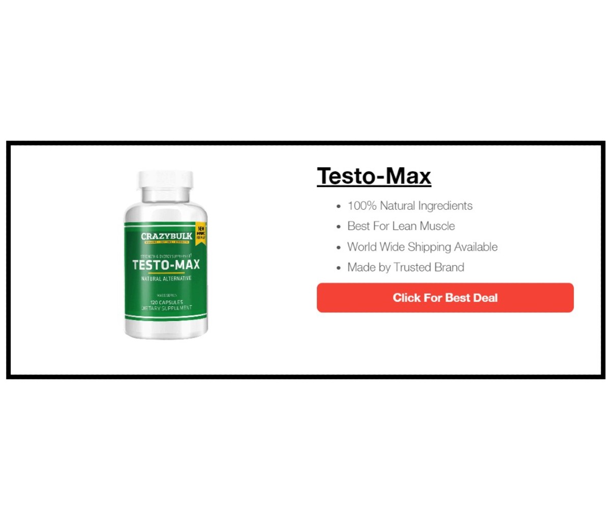 Testo-Max – Best for Lean Muscles