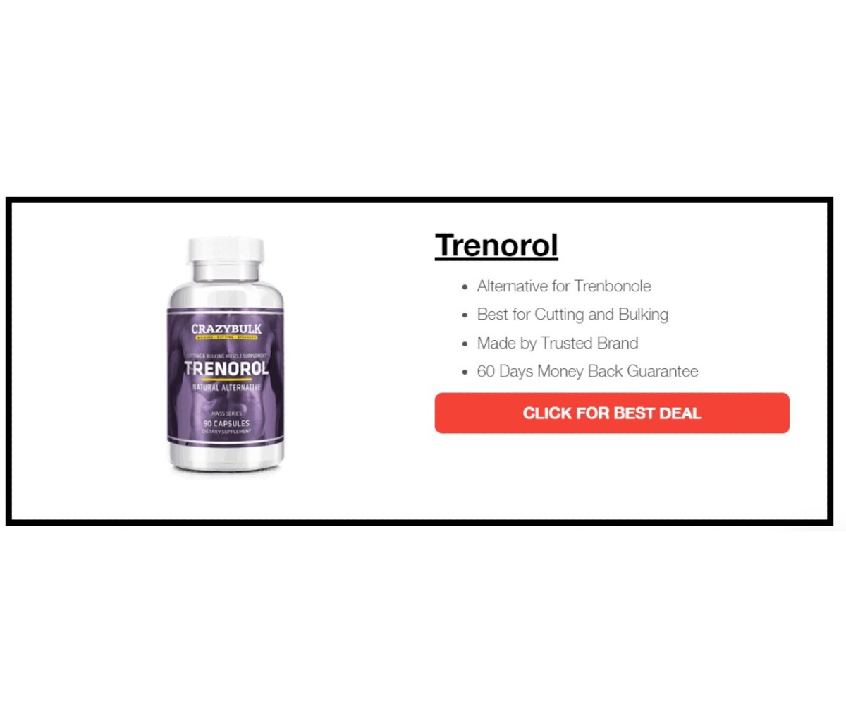 Trenorol – Best for Bulking