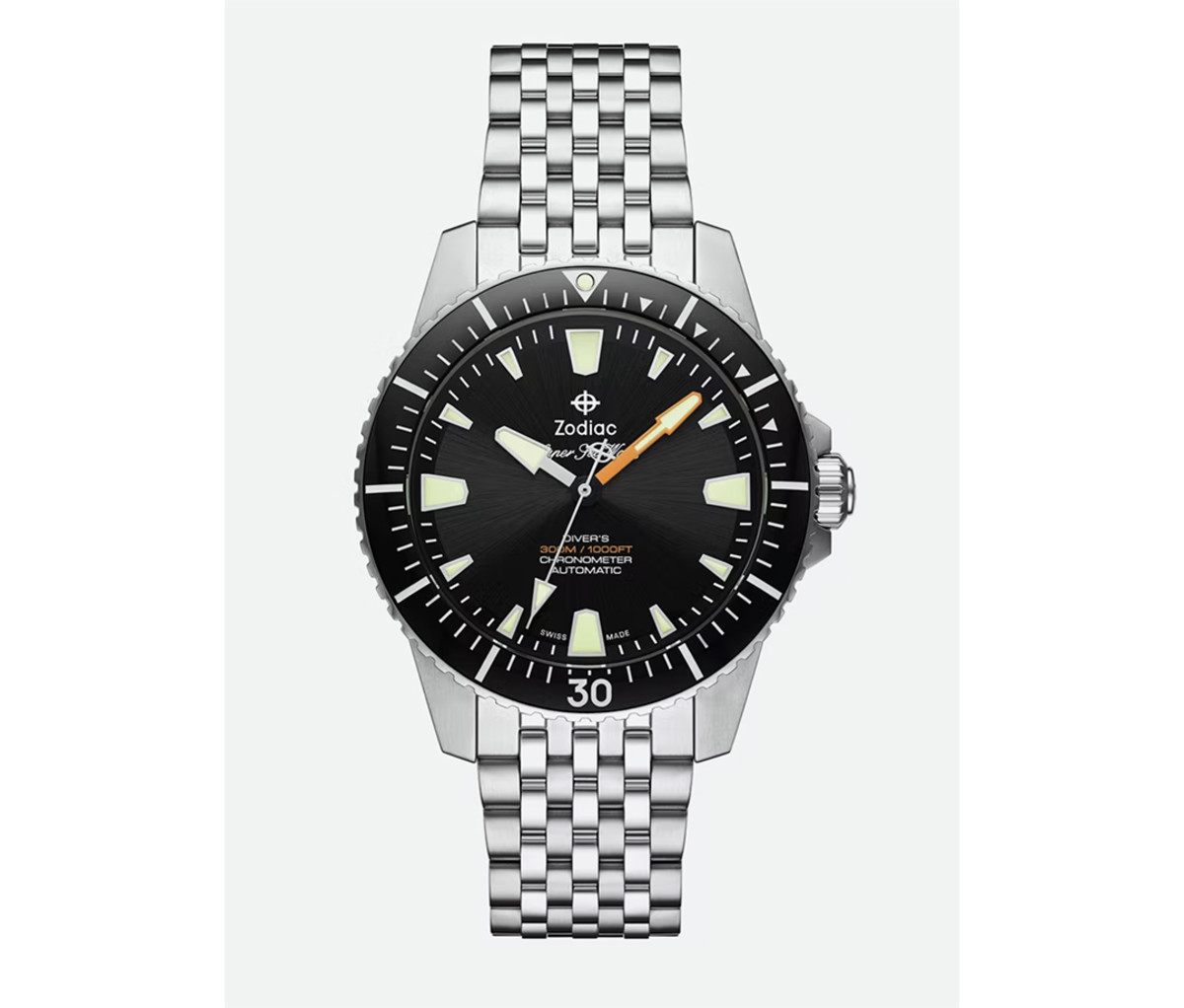 Zodiac Super Sea Wolf Diver's Watch