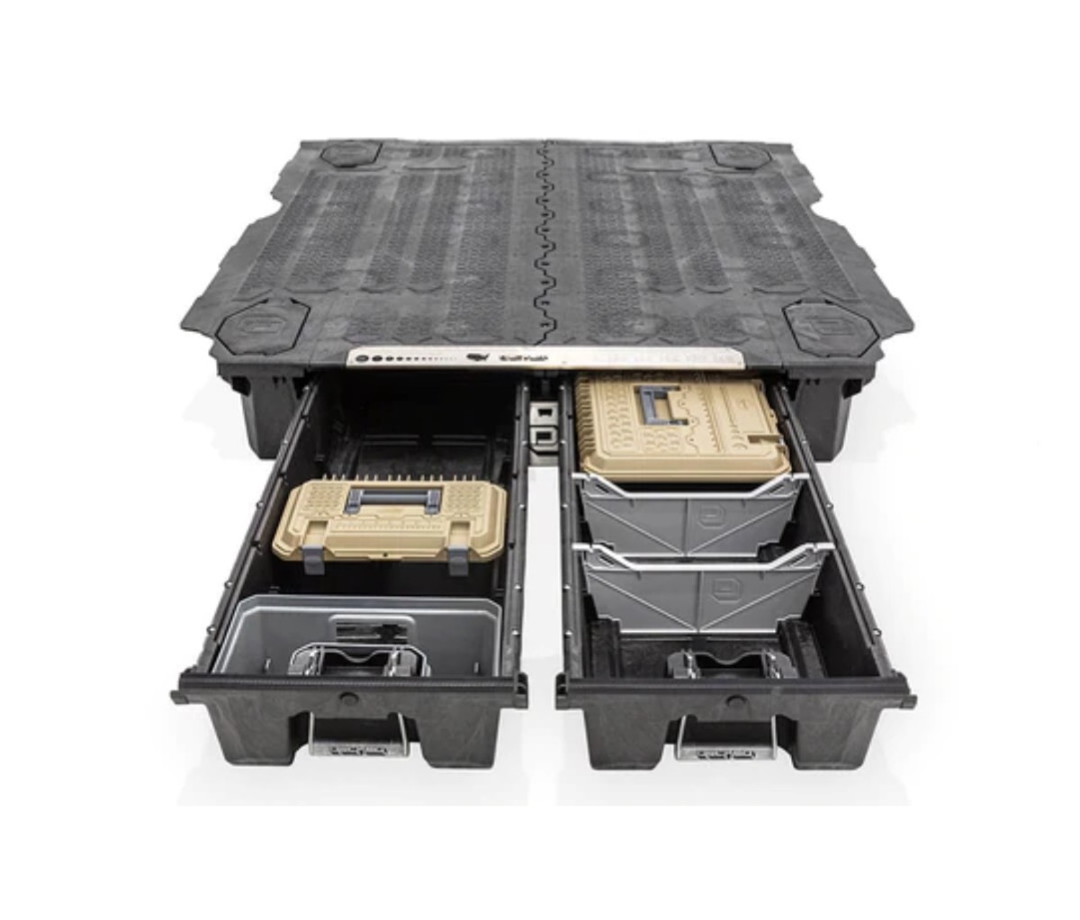 Add the Decked Drawer System to your pickup to increase organization.