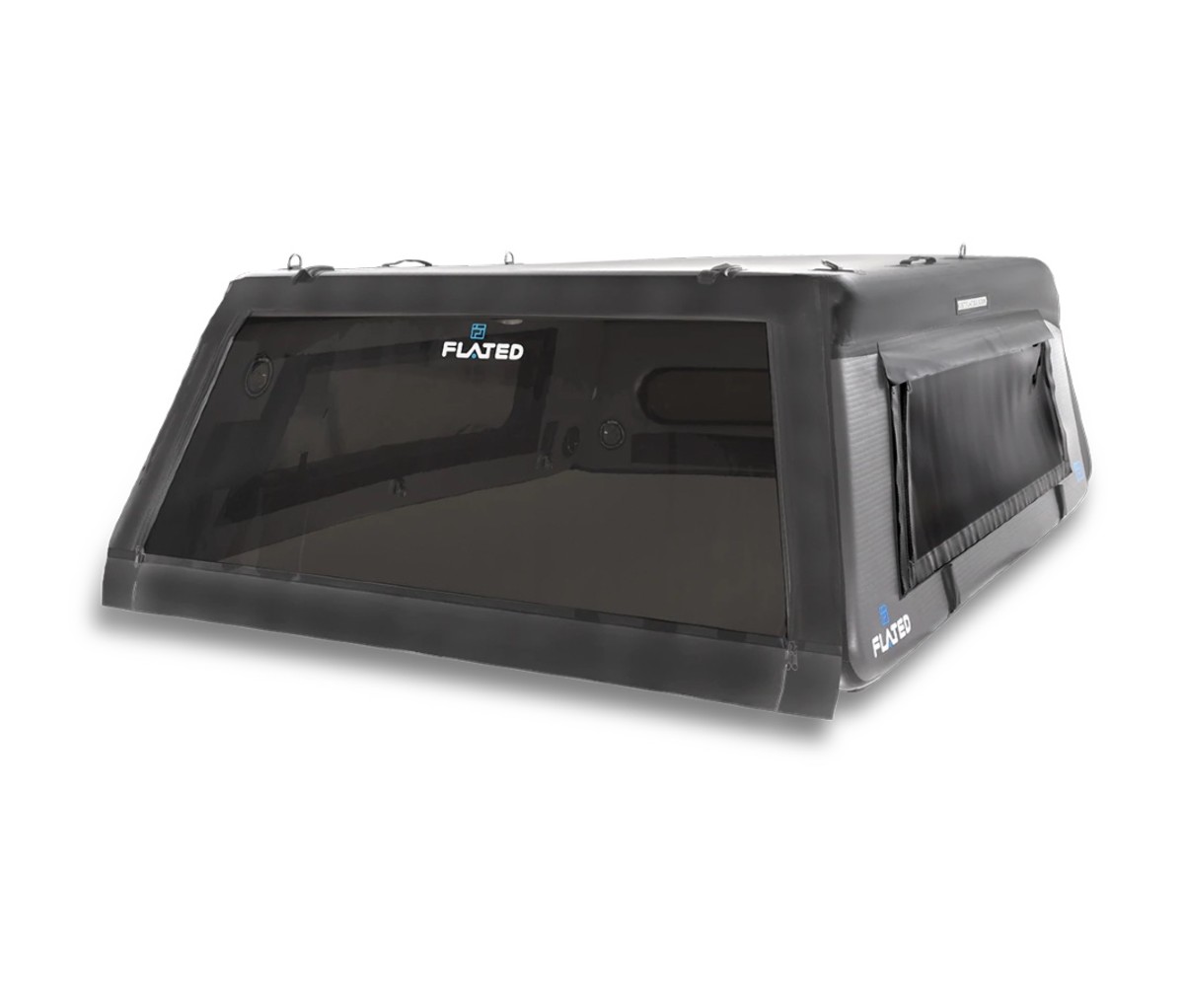 The versatile Flated Air-Topper keeps stuff in your truck bed protected.