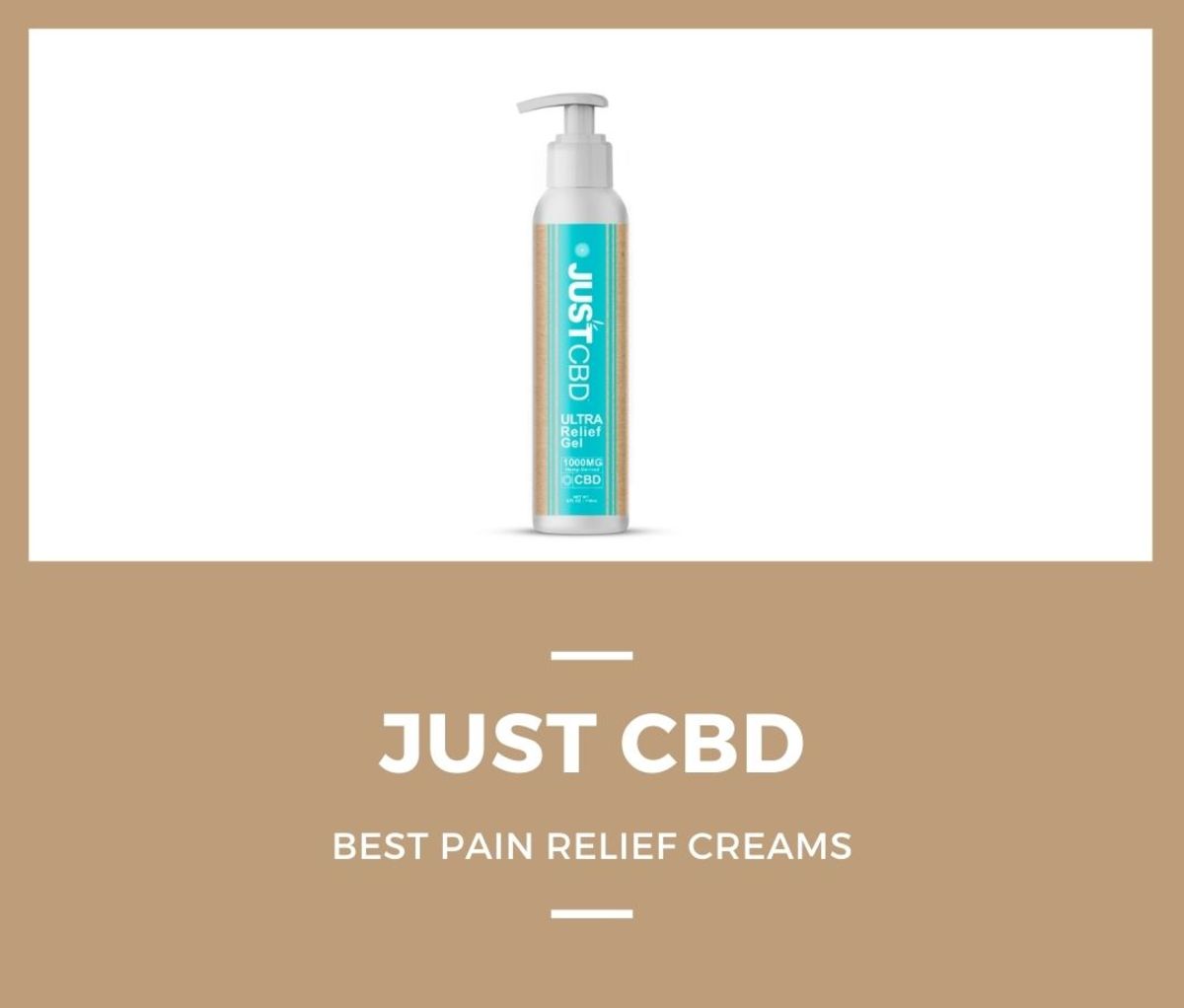 Just CBD Ultra Relief CBD Gel