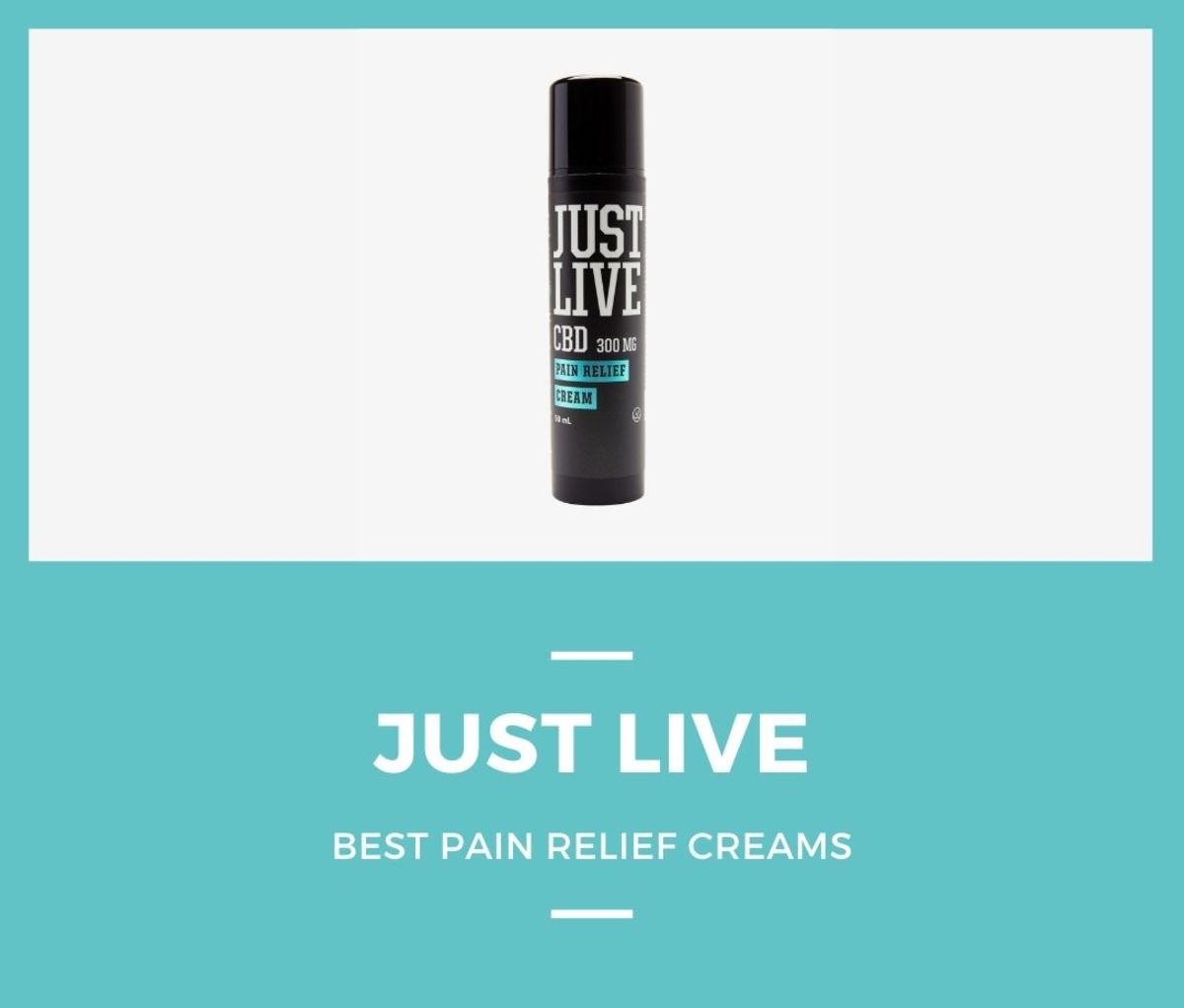 Just Live Pain Relief Cream
