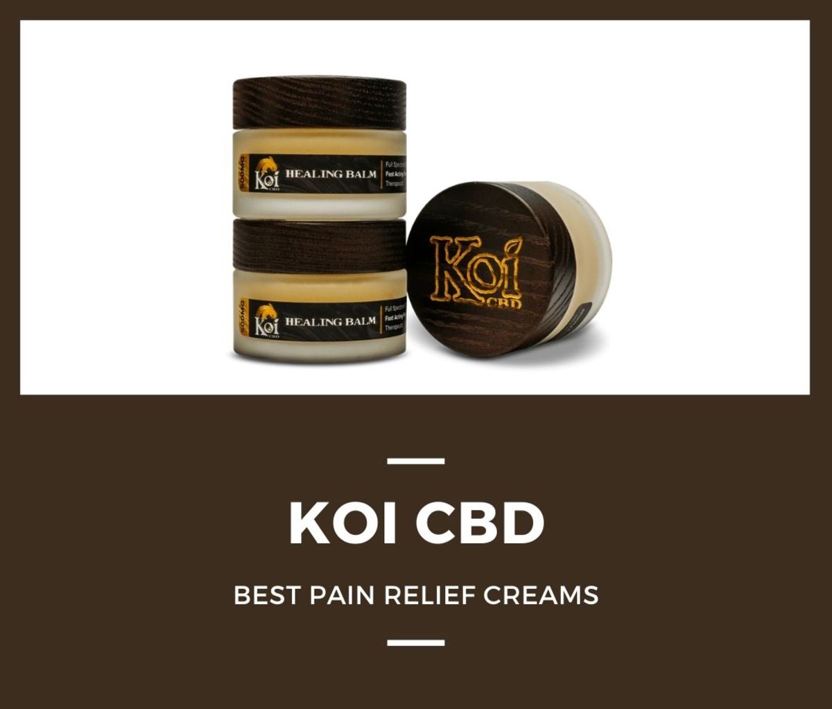 Koi Naturals Hemp Extract CBD Balm