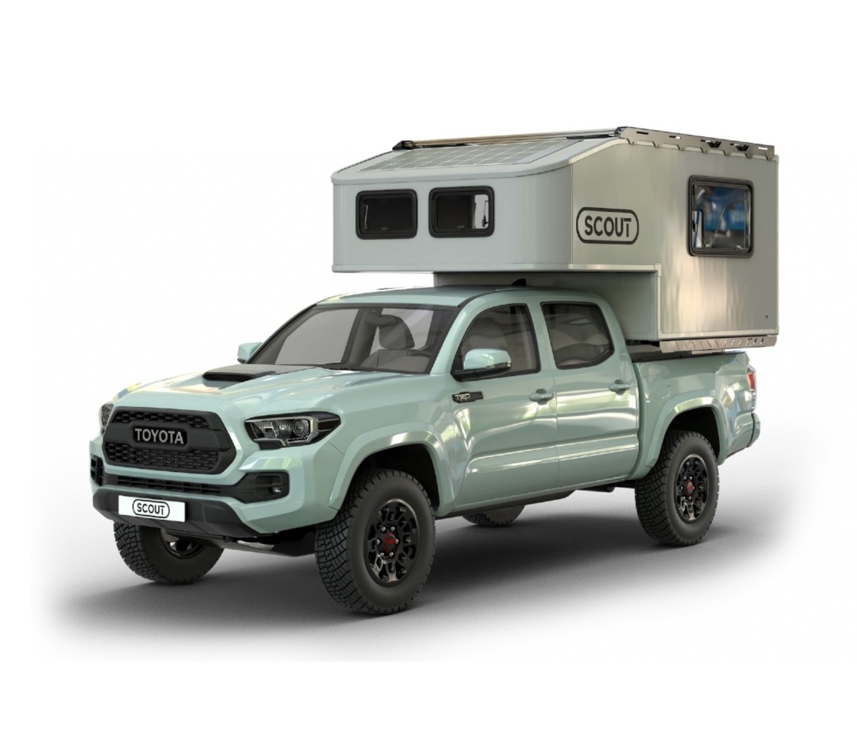 Put a Scout Truck Camper on your pickup to venture comfortably into the wild.
