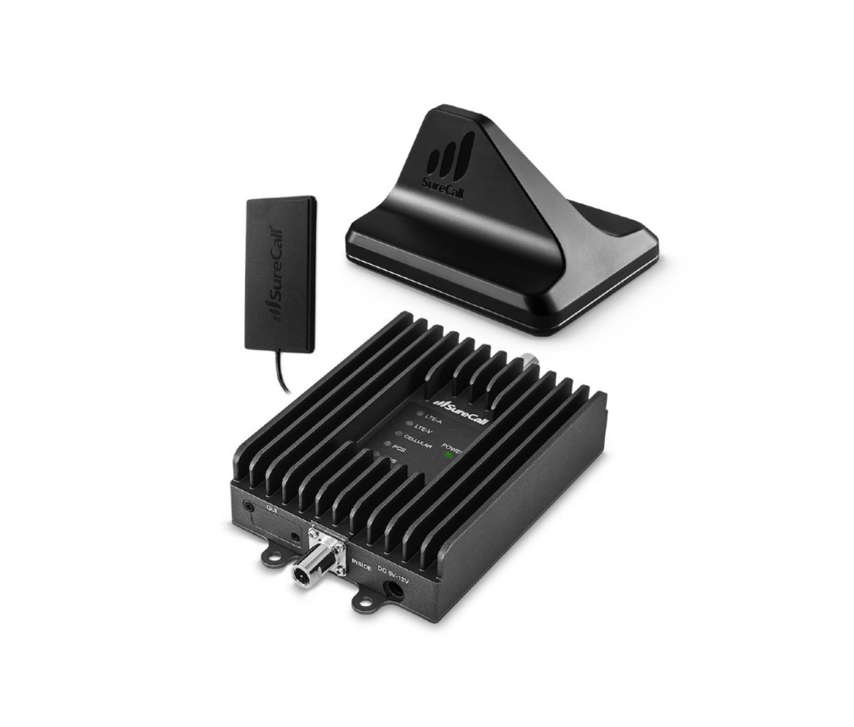 Make sure you're always in range with the SureCall cell phone signal booster.