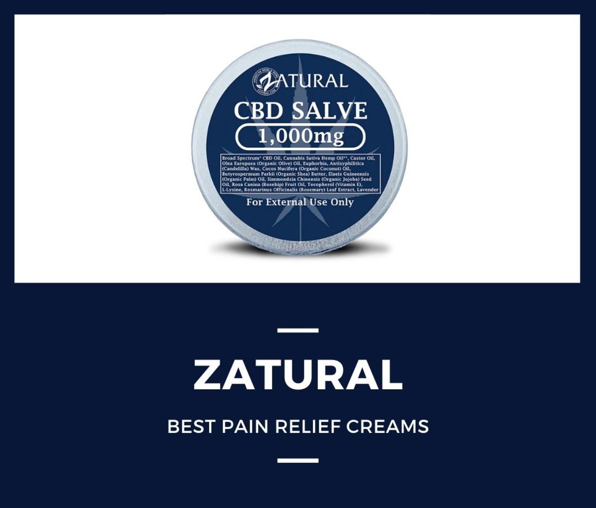 Zatural CBD Salve