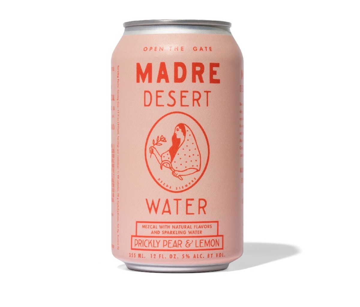 Can of Madre Mezcal Madre Desert Water