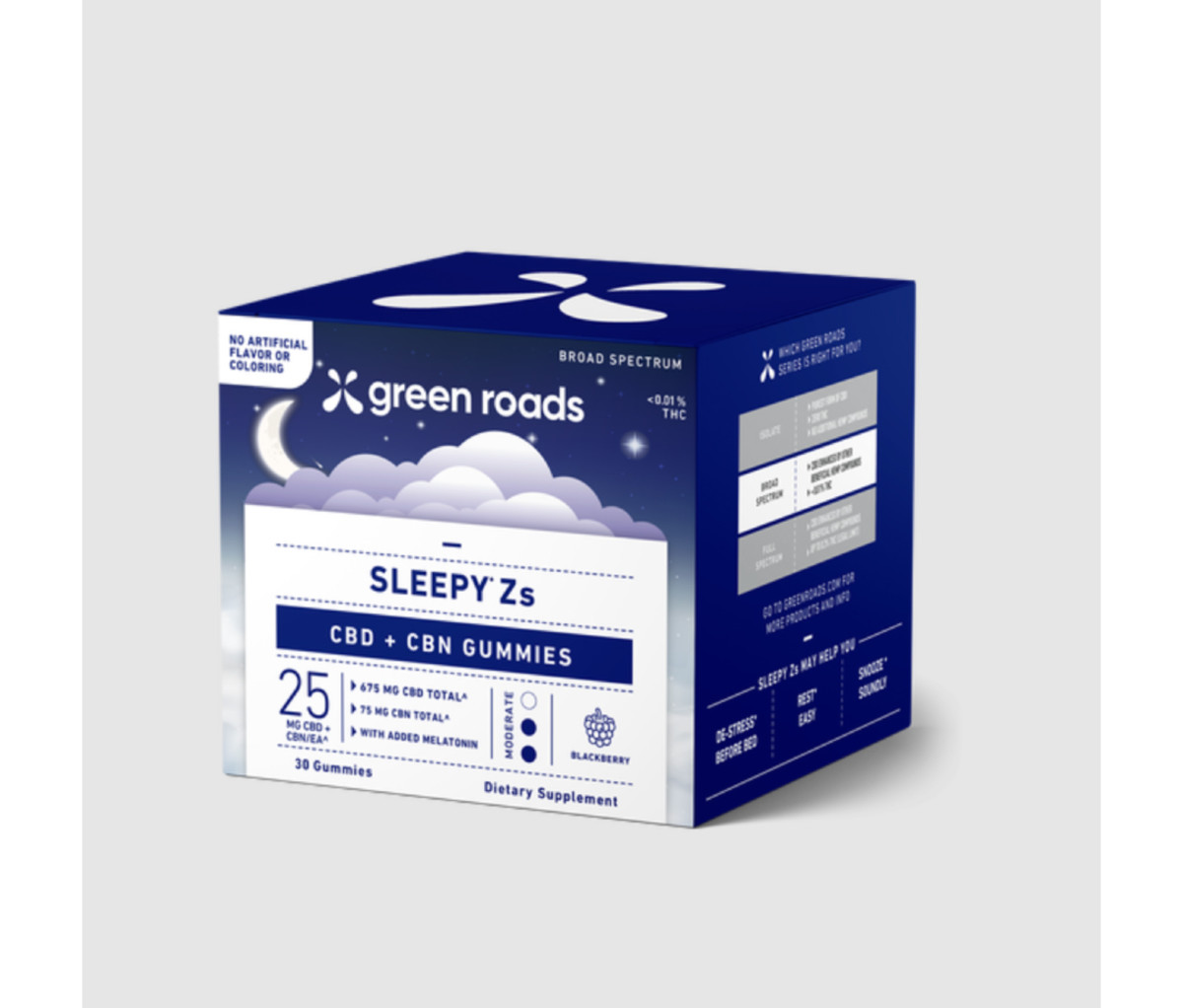 Green Roads Sleepy Z’s CBD CBN Gummies
