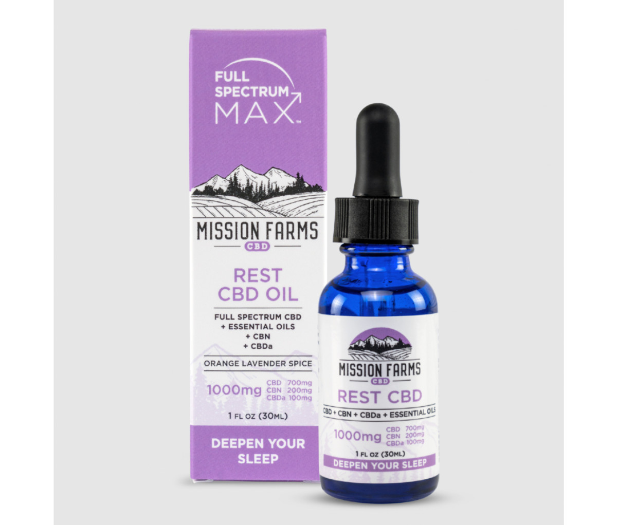 Mission Farms Rest CBD Oil