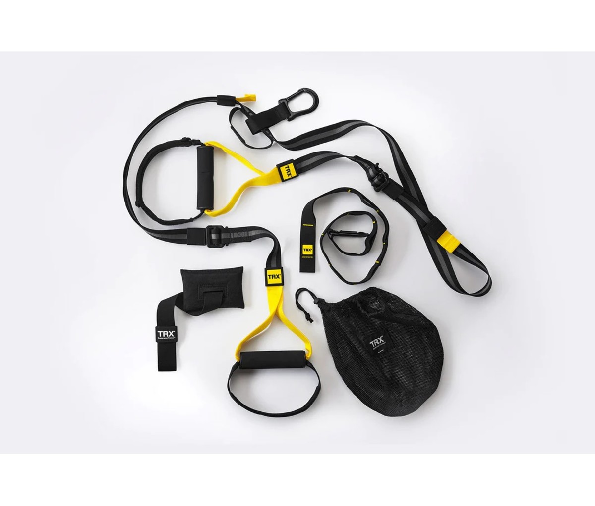 The TRX Home2 is the ultimate compact home gym system.