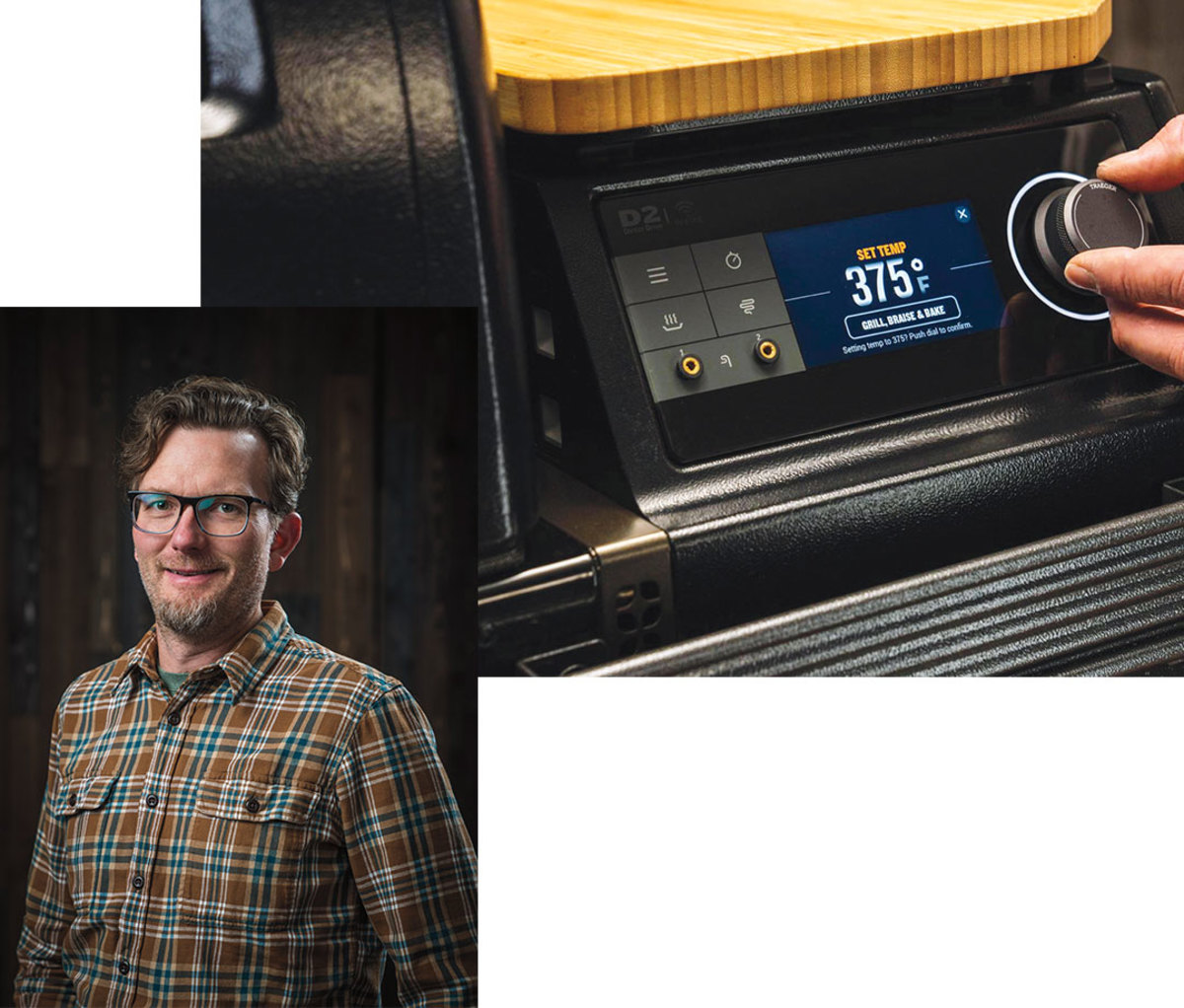 Matt Czach, vice president of product experience and design at Traeger