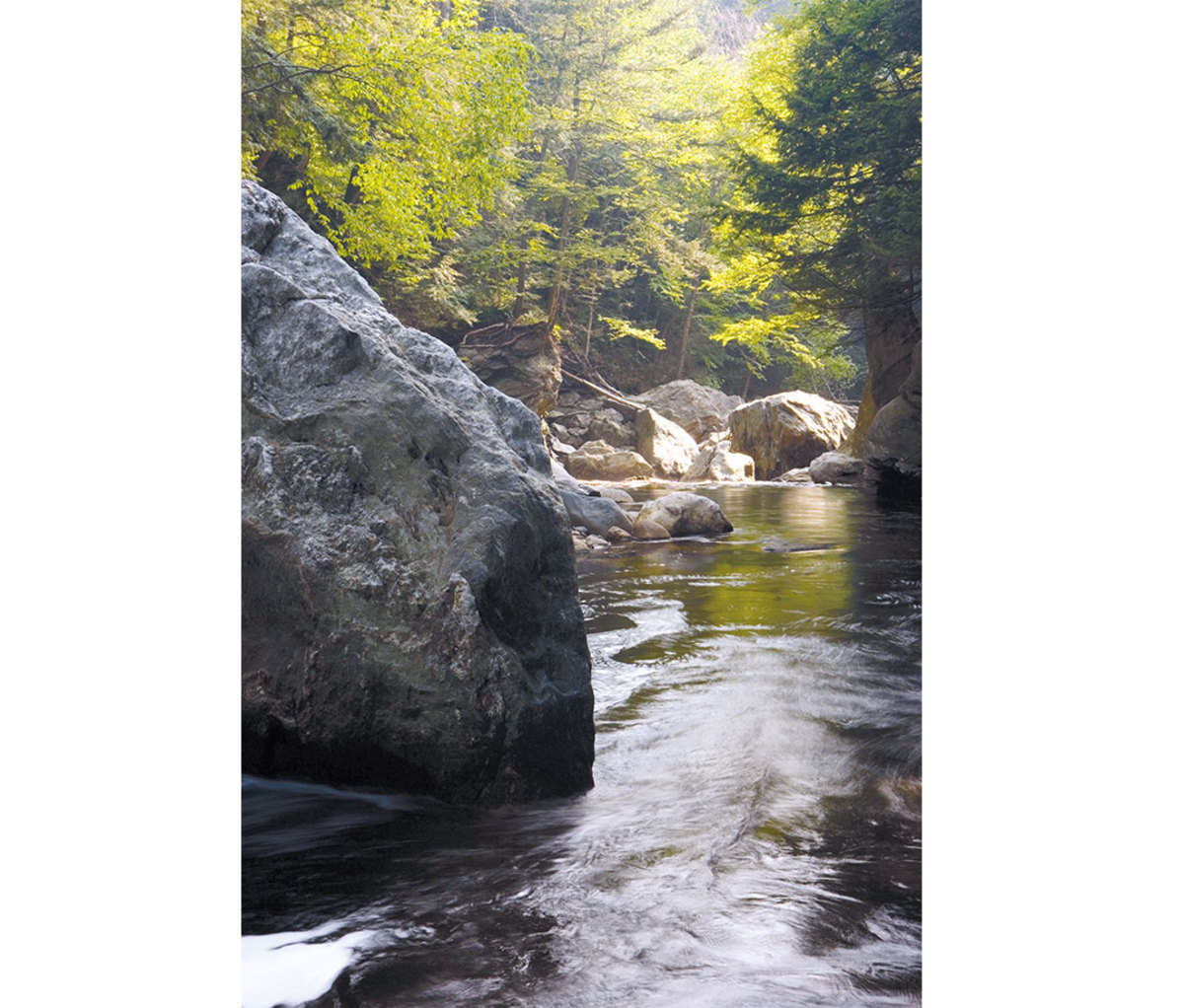 Backcountry swimming
