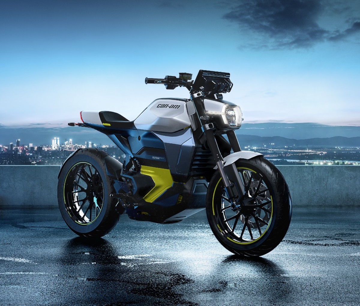 Can-Am revealed the Pulse, an EV street motorcycle.