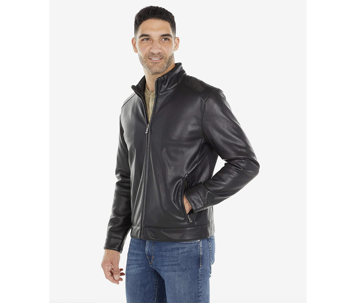 Cole Haan 26" Clean Moto Jacket