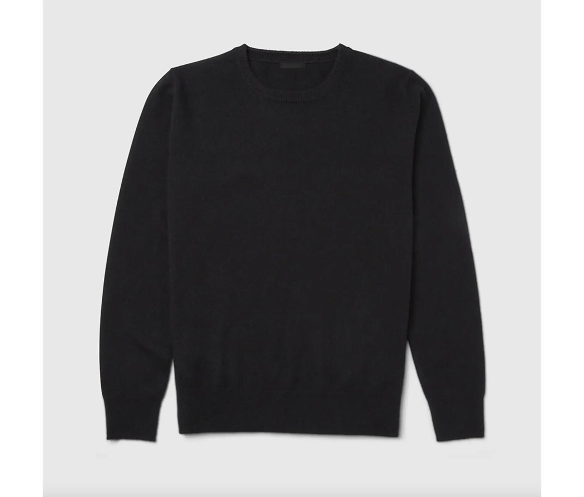 Mongolian Cashmere Crewneck Sweater