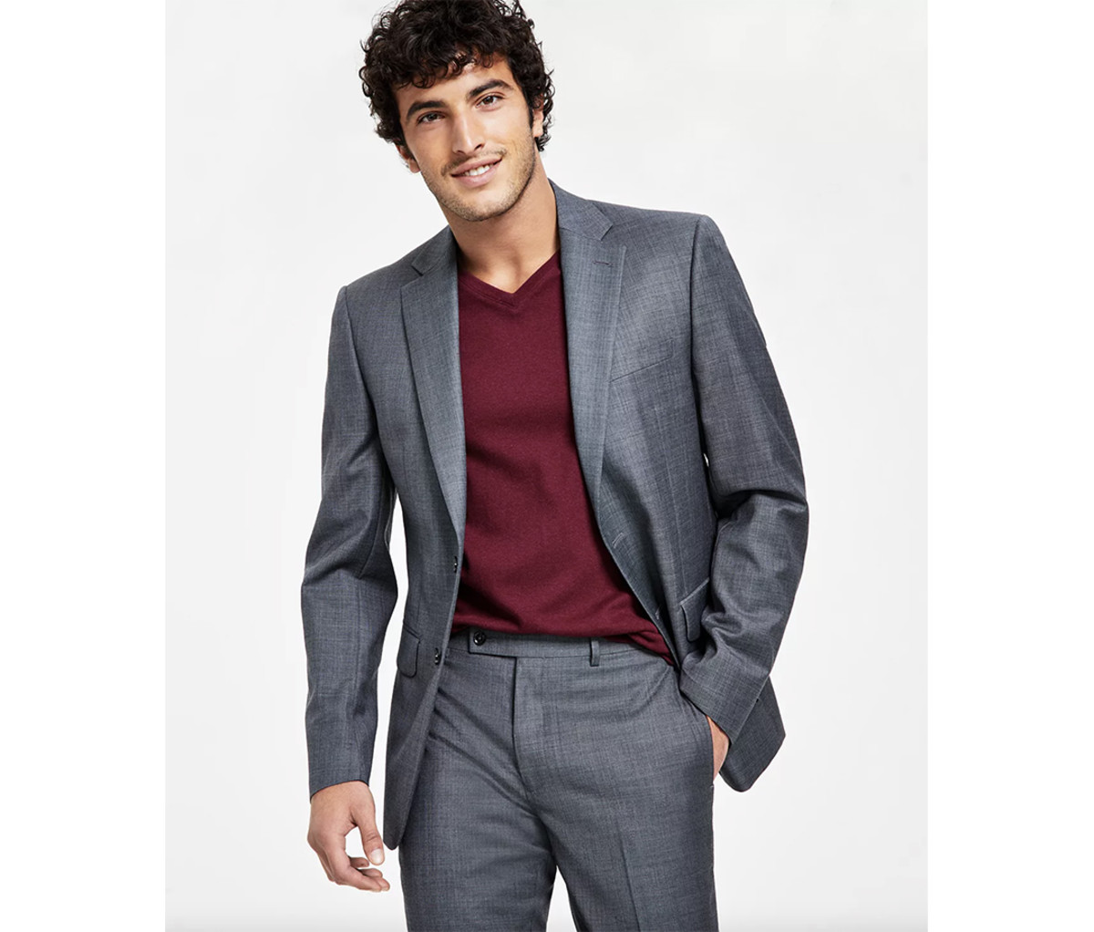 Calvin Klein X-Fit Slim-Fit Stretch Suit