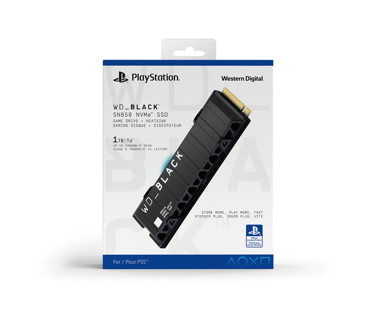 WD_BLACK SN850 NVMe™ SSD for PS5
