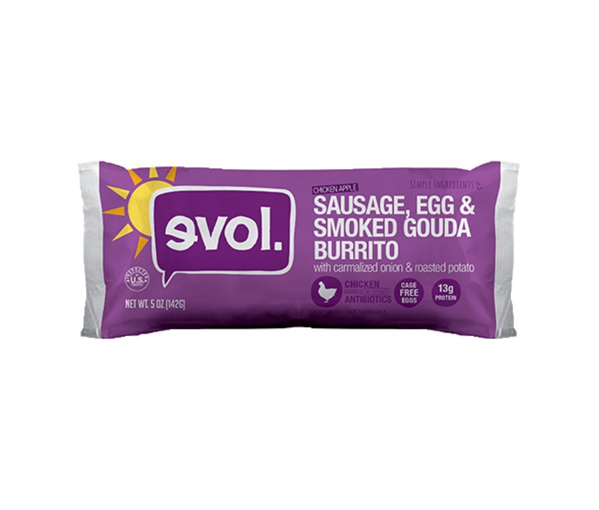 Evol Foods SAUSAGE, EGG & SMOKED GOUDA BURRITO