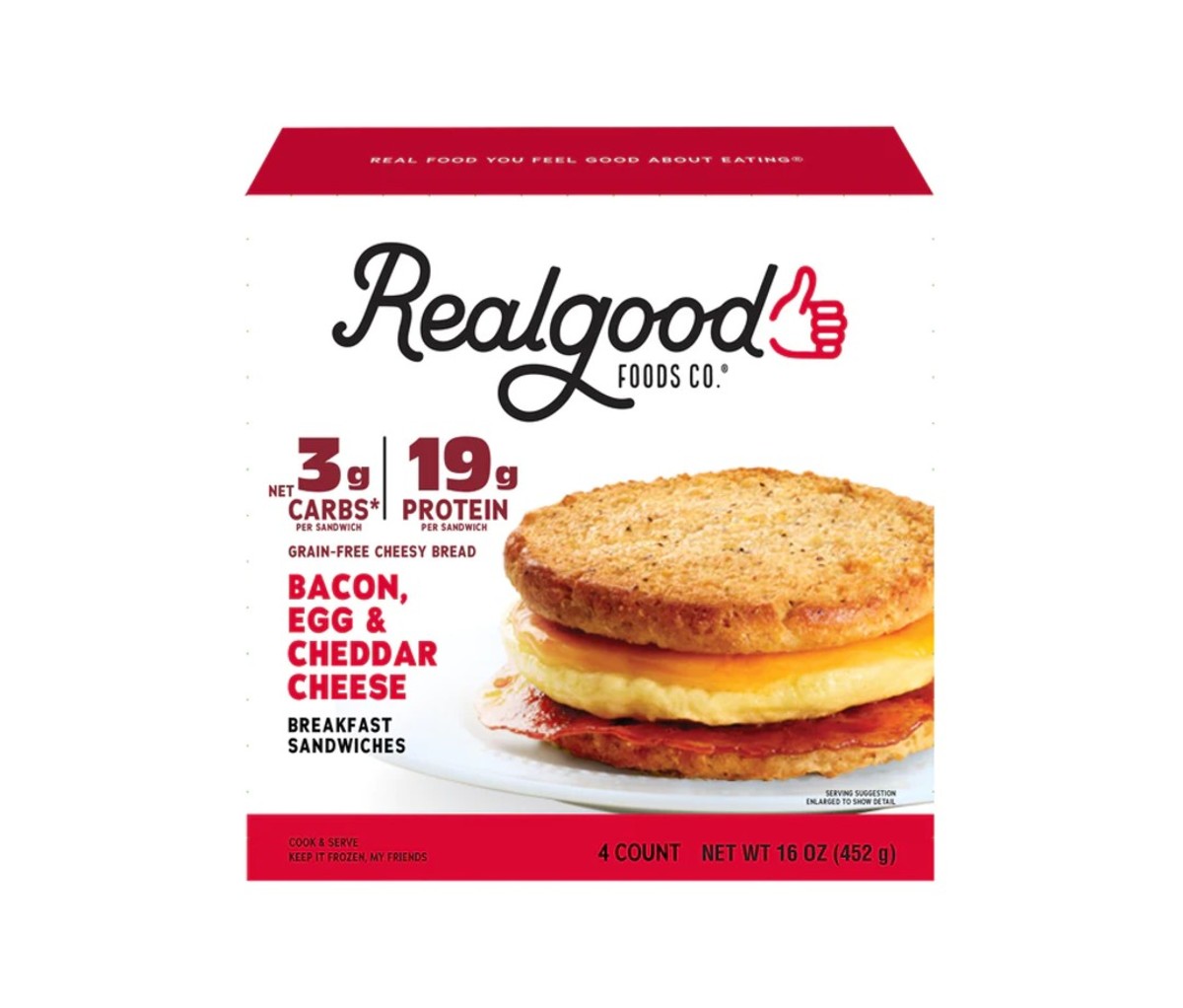 Real Good Breakfast Sandwich Bacon, Egg & Cheese