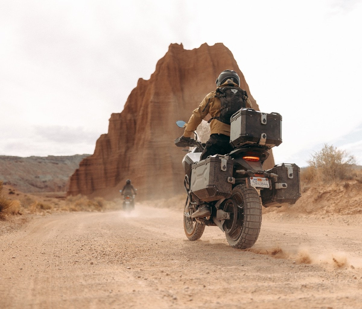 The Zero DSR/X is an all-electric adventure motorcycle made for dirt.