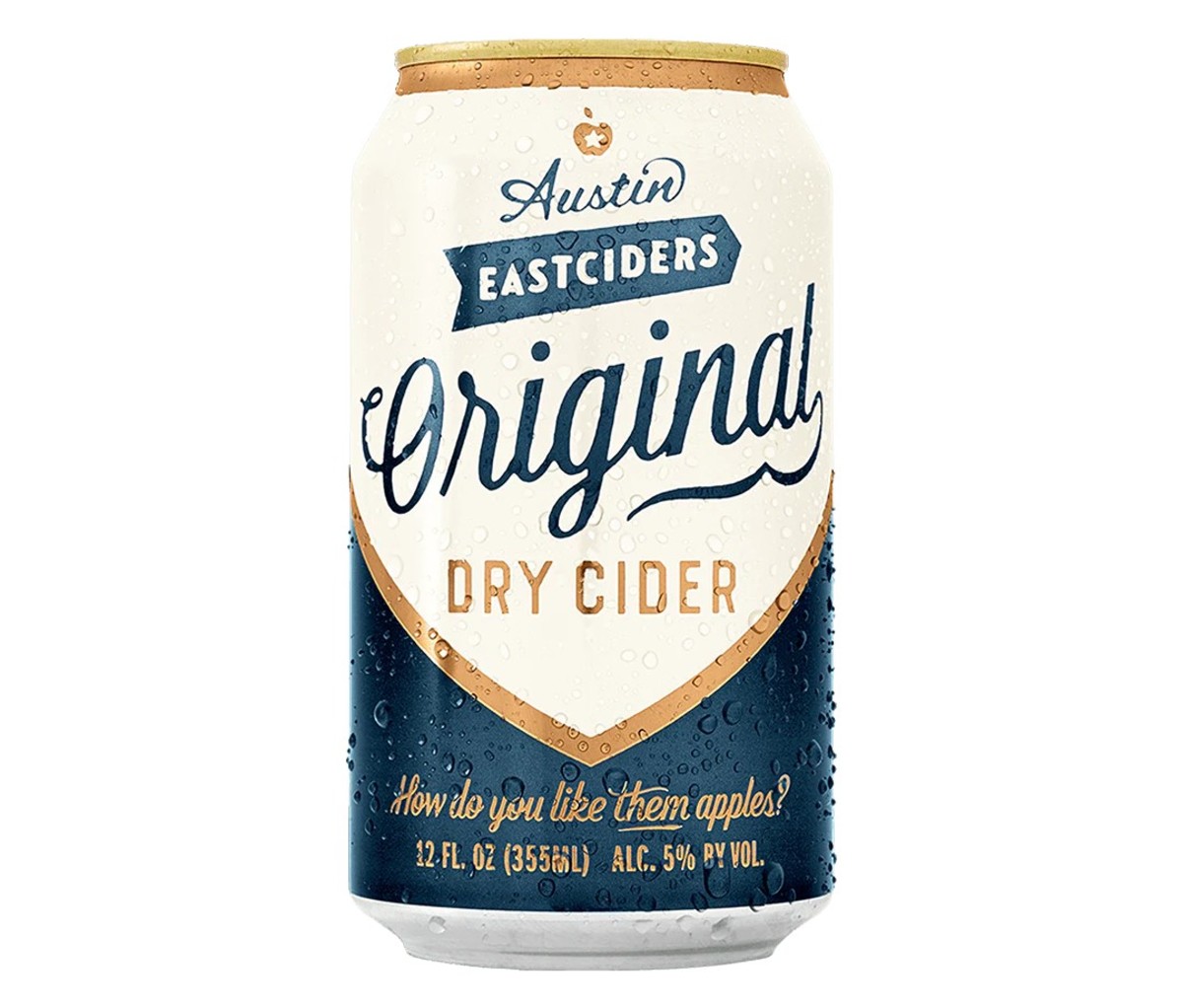 Can of Austin Eastciders Original Dry Cider