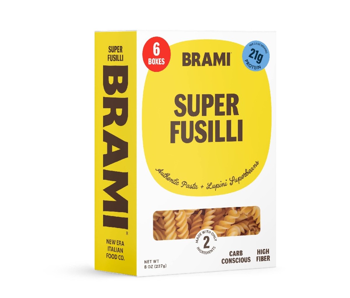 Box of Brami Lupini Bean Pasta