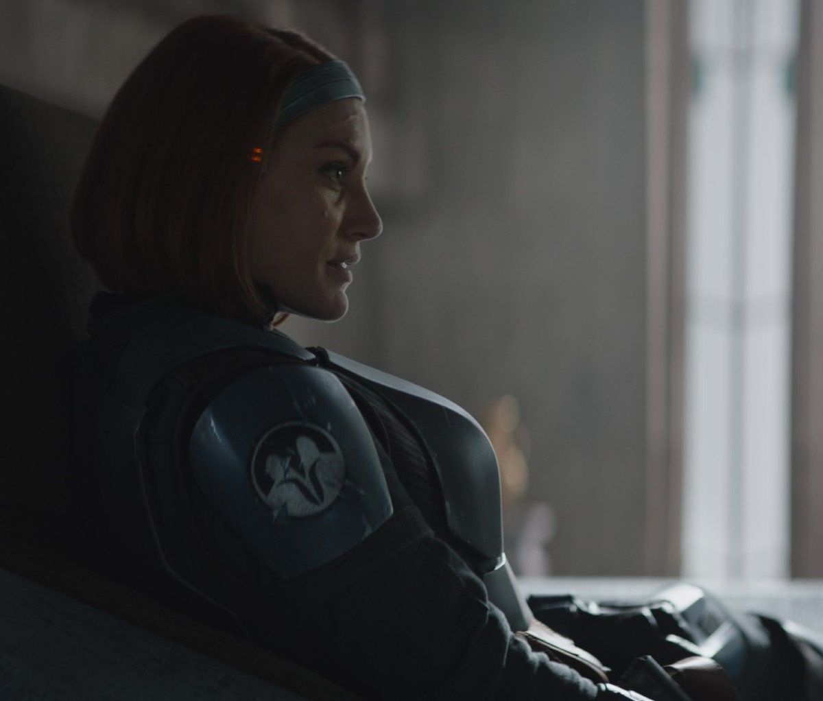Bo-Katan Kryze (Katee Sackhoff) in Lucasfilm's THE MANDALORIAN, season three, exclusively on Disney+. ©2022 Lucasfilm Ltd. & TM. All Rights Reserved.