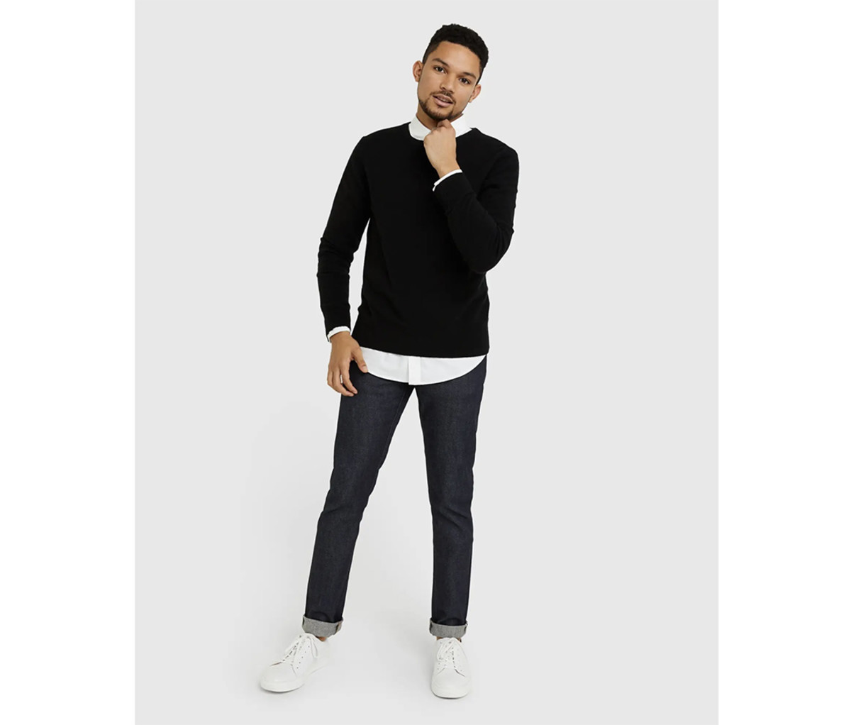 Mongolian Cashmere Crewneck Sweater