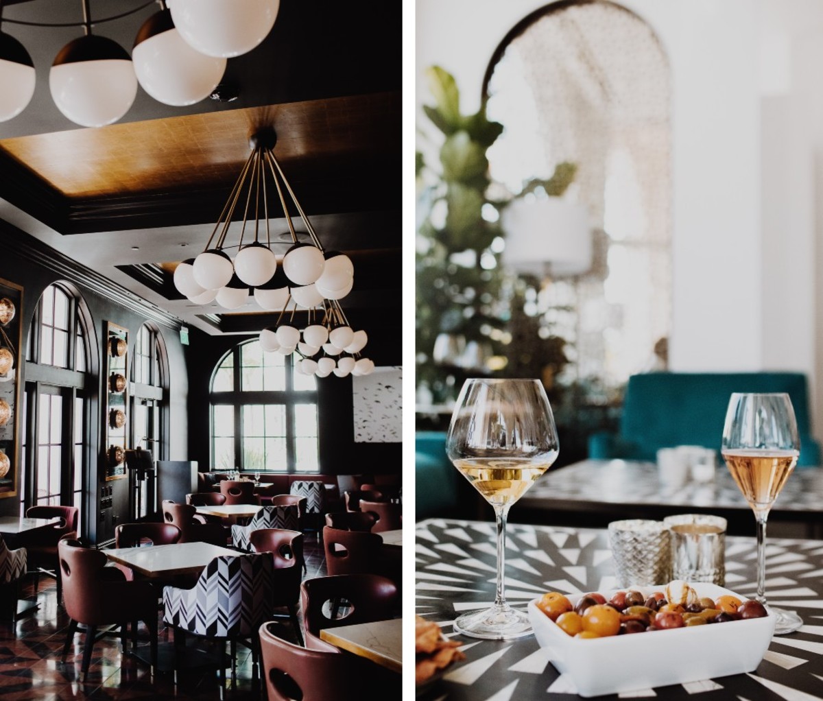Luxury tasting room