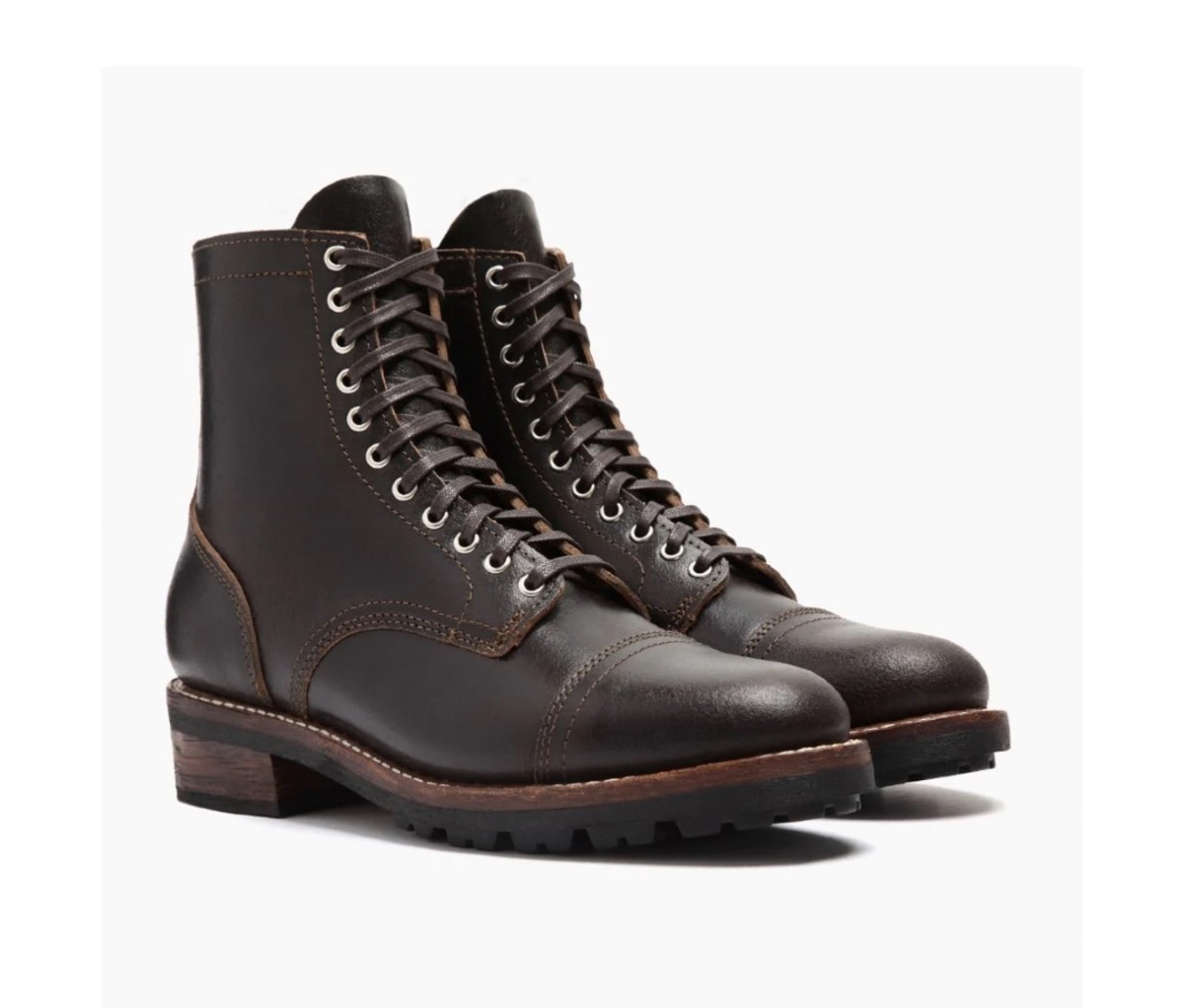 Thursday's Logger boots are strong and sturdy like lumberjacks.