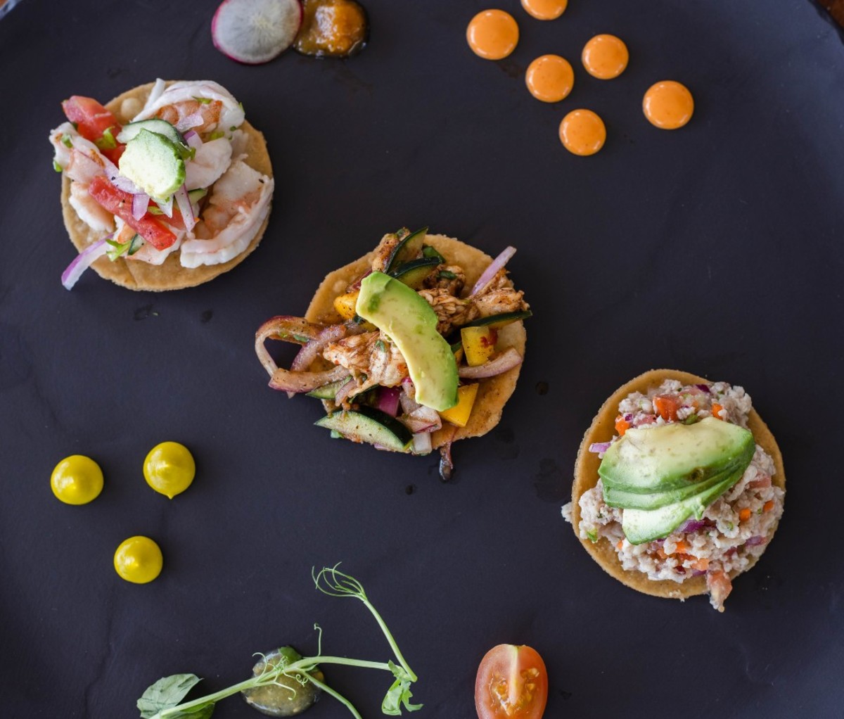 Tostadas at Marriott Puerto Vallarta Resort & Spa