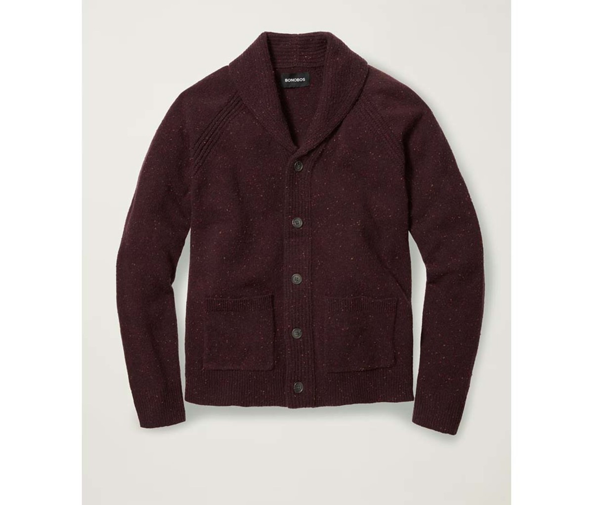 Donegal Shawl Collar Cardigan