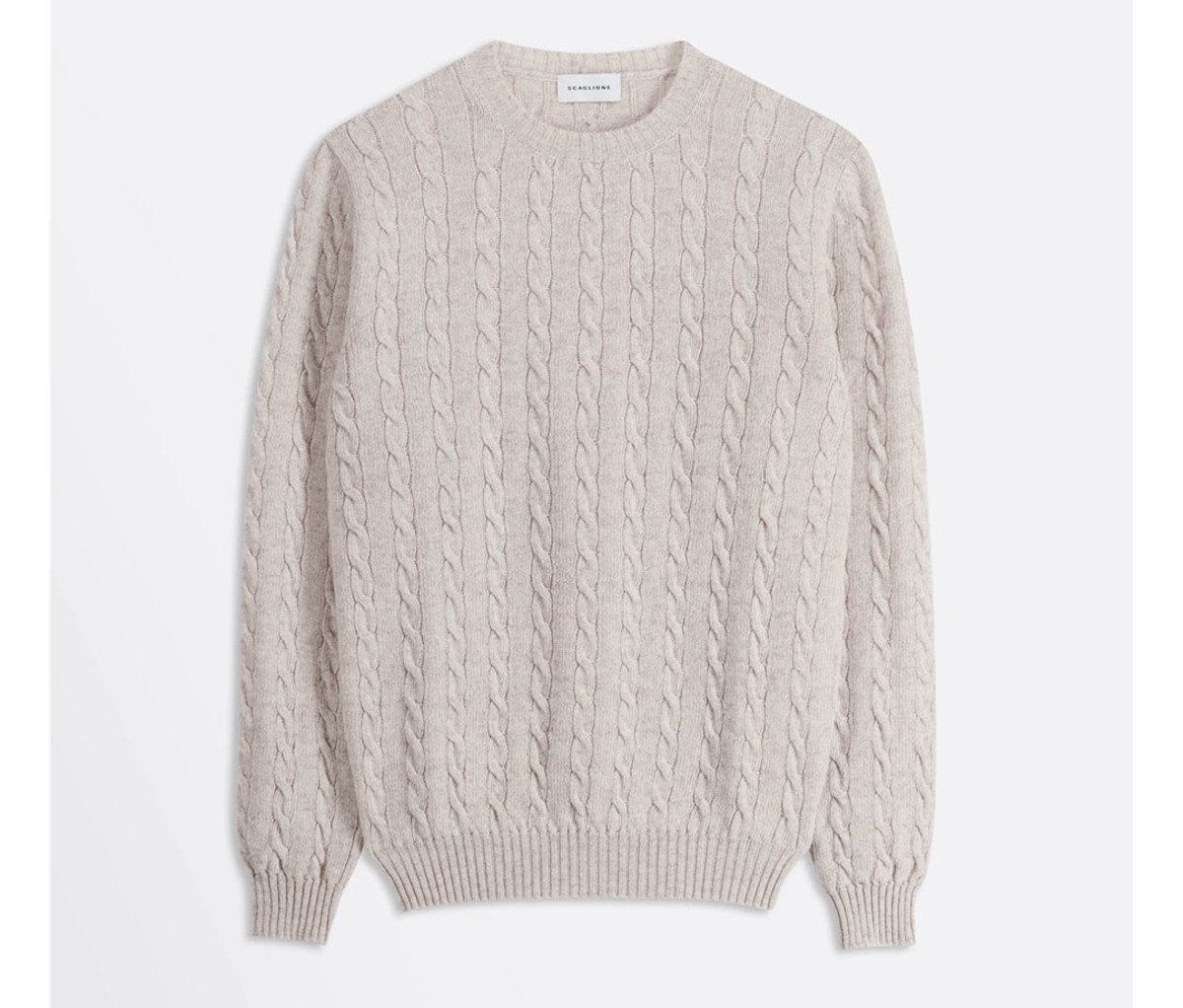 Round Neck Cables by Scaglione