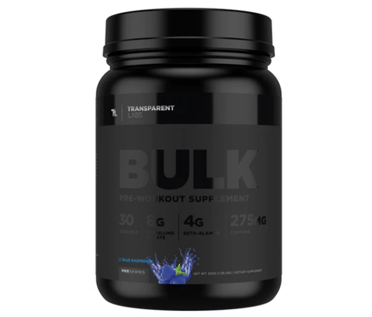 Transparent Labs black