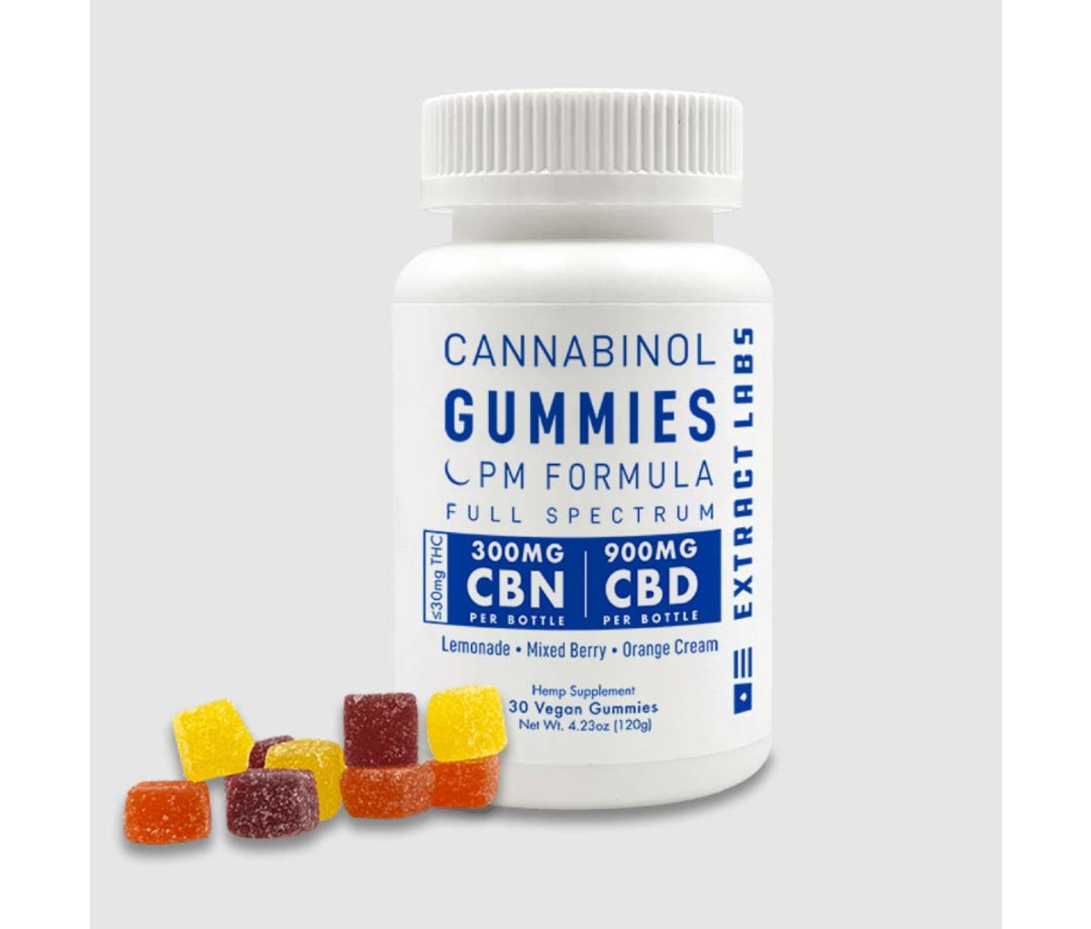 Extract Labs PM Formula CBN Gummies