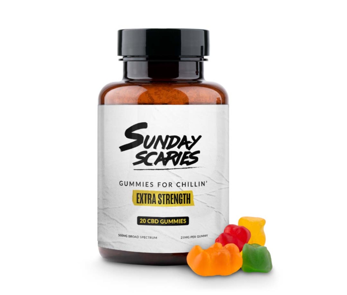 Sunday Scaries Extra Strength CBD Gummies