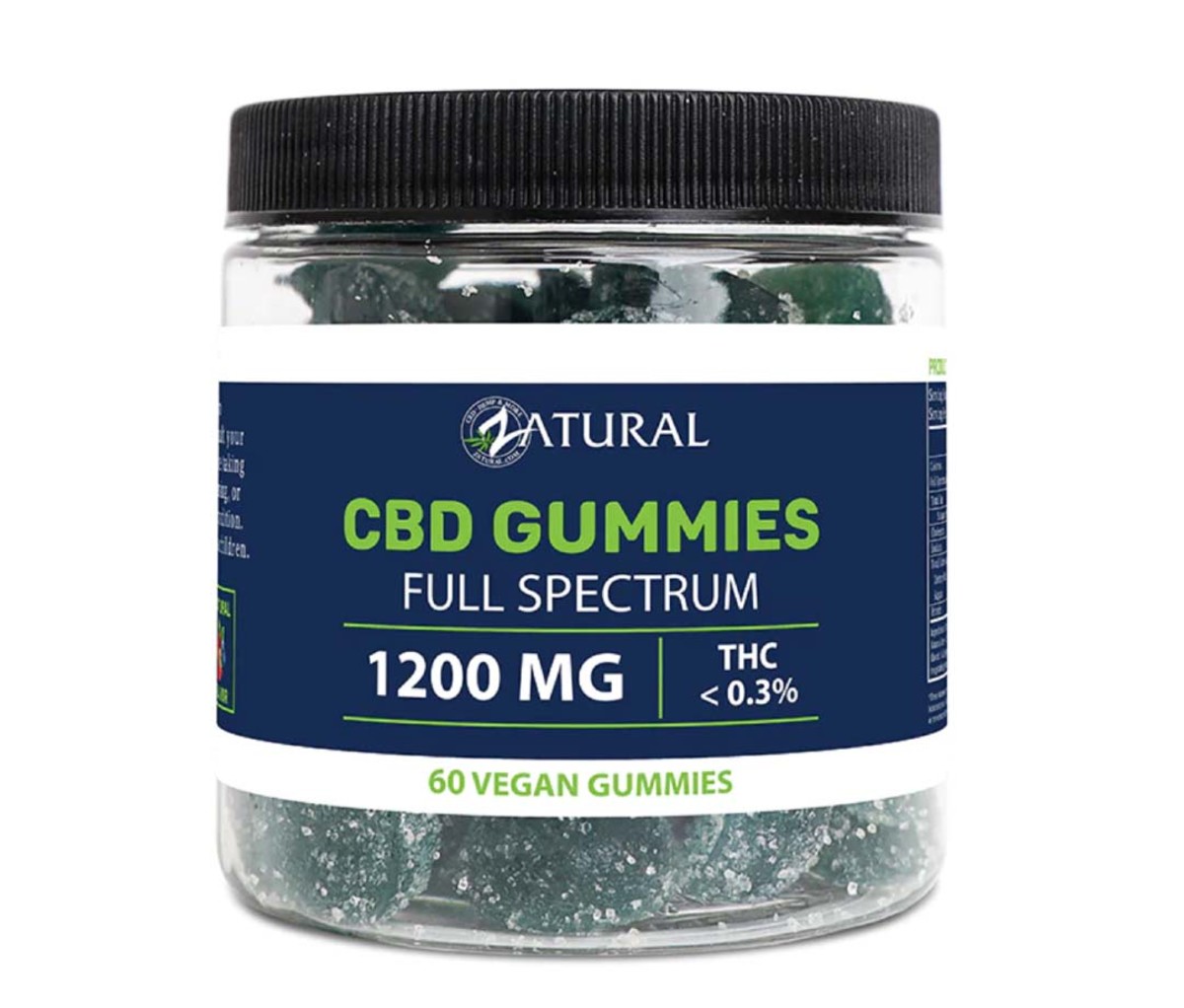 Zatural Full Spectrum CBD Gummies