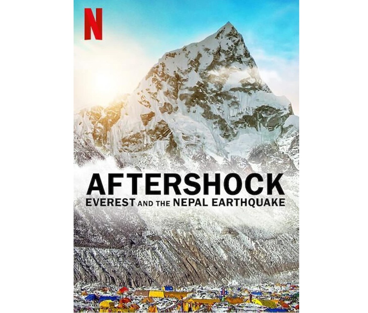 Movie poster for Netflix's 'Aftershock: Everest and the Nepal Earthquake.