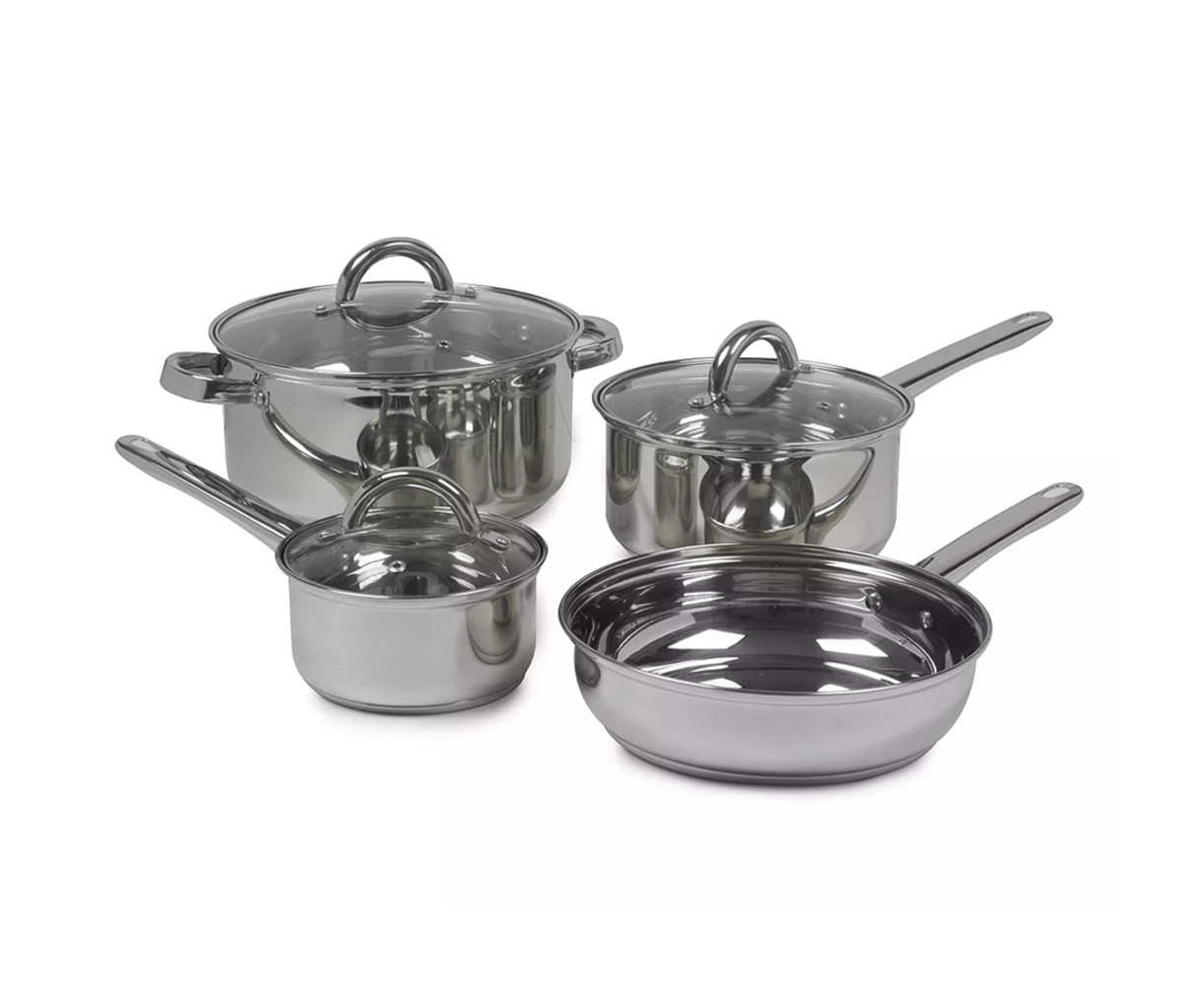 Sedona Stainless Steel 7-Pc. Cookware Set