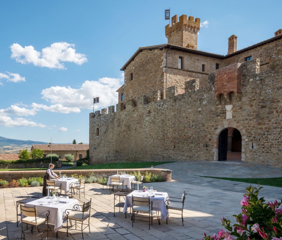 Tuscan resort exterior